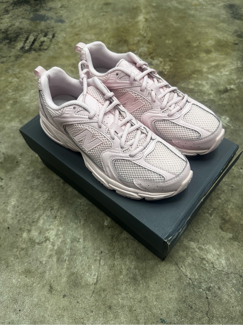 New Balance Women's Sneakers in Pale Pink